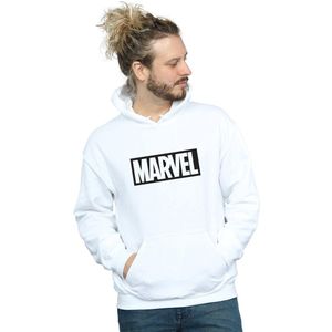 Marvel Heren Outline Logo Hoodie