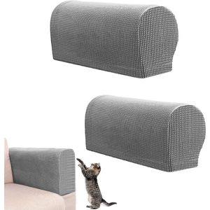Armsteun Covers Set Pack Van 2 Stretch Fauteuil Arm Covers Armchair Armhoezen Antislip Meubelbeschermer Waterdichte Armleuninghoezen Voor Stoel Sofa Bank Meubels