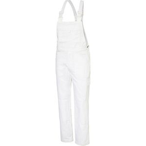 Ultimate Workwear - Amerikaanse Overall WENEN (tuinbroek, BIB, bretelbroek) - katoen 100% 320g/m2- Wit