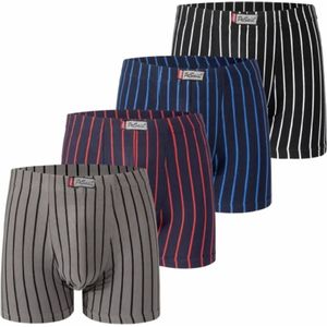 Pesail Katoenen Heren Boxershorts 4Pack Maat S/M