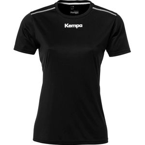 Kempa Poly  Sportshirt performance - Maat L  - Vrouwen - zwart