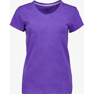 Osaga dames sport T-shirt paars met print - Maat S