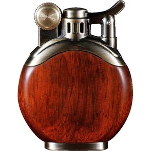 Vintage Trench Lighter Pipe-Lighters Vloeistof-Hervulbaar Winddicht Herbruikbare Antieke Klassieke Vlamaansteker Verjaardagscadeaus For Mannen Papa Echtgenoot - 2024 Size A
