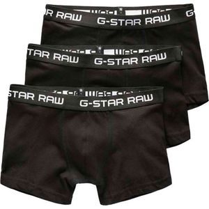 G-Star RAW Onderbroek Klassieke Boxers 3 Pack D03359 2058 4248 Black/black/black Mannen Maat - XL