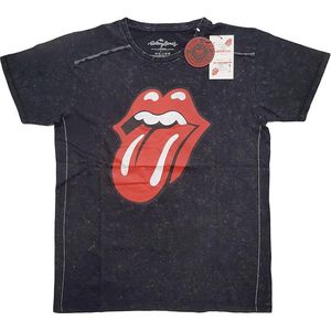 The Rolling Stones - Classic Tongue Heren T-shirt - 2XL - Zwart