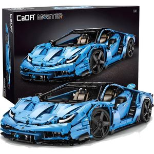 Cada Supercar Series: Master Series Moc Supercar - Cada C61041W - Compatible met de bekende merken - Bouwset, constructieset - Supercar - 3842 onderdelen