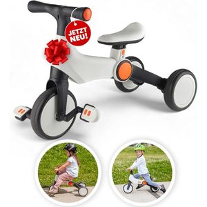 Loopfiets 1 jaar - Loopfiets - Speelgoed Vanaf 1 jaar - Kinderstep - Compact en Veilig voor Binnen en Buiten