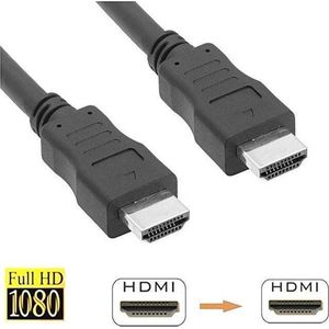 HDMI Kabel 1,5 meter Zwart | Zwart | HDTV, 3D, 4K, TV, PC, Laptop, Beamer, PS3, PS4, Xbox
