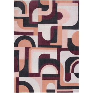 Vloerkleed Louis de Poortere Module Nuance Pink Rohe 9209 Vloerkleed - 240x340  -  -  Tapijt -  -