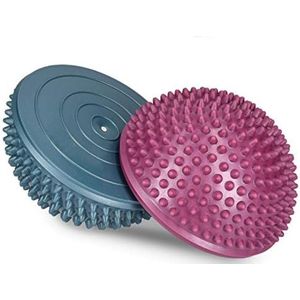 Gratyfied - Balanstrainer - Balans trainer - Balansbord kinderen - ‎21,5 x 19 x 13,21 cm - 300,5 g - Bordeaux - Petrol kleur