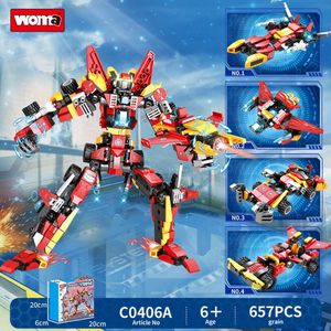 WOMA Revanger of the Galaxy - Bouwpakket - Bouwblokken - Bouwset - 3D puzzel - Mini blokjes - Compatibel met Lego bouwstenen - 657 Stuks