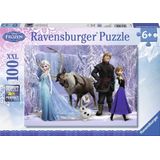 Ravensburger Puzzel Disney Frozen 100pcs XXL (100 stukjes, In het rijk de Sneeuwkoningin)