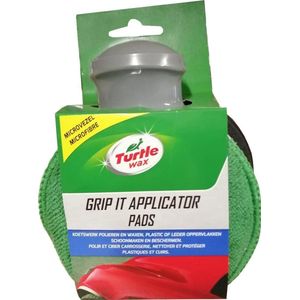 Turtle Wax X7132td Poetspad Grip it - 3 stuks - Wax aanbreng - polijstpad met handvat - Schoonmaakspons auto