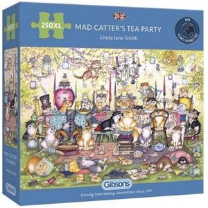 Mad Catter's Tea Party Puzzel (250 XL)