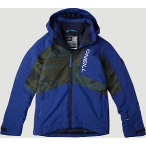 O'Neill Jas Boys Hammer Jr Aop Surf Blue 104 - Surf Blue 50% Recycled Polyester, 50% Polyester Ski Jacket