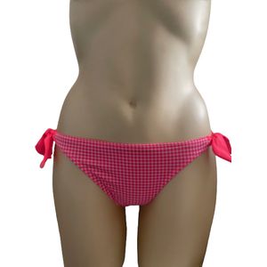 Prima Donna - Saint Tropez - bikini slip - roze ruit - maat 38 / M