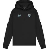 Malelions sport fielder hoodie in de kleur zwart.