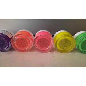 Mikim FX - Set UV neon schmink - professionele grime - licht op onder blacklights - 5 stuks verschillende kleuren