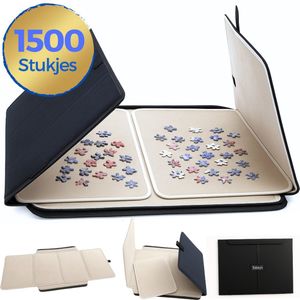 Tobey's Puzzelmat - T/m 1500 stukjes - 94x67 - Inklapbaar Puzzelbord - Puzzelplaat - Puzzelmap - Puzzelkoffer - Portapuzzle