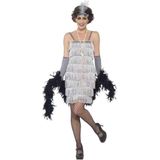 Jaren 20 Danseressen Kostuum | Kort Betty Boop Flapper | Vrouw | Medium | Carnavalskleding | Verkleedkleding