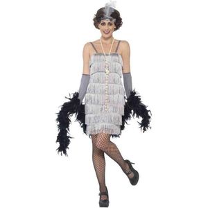 Jaren 20 Danseressen Kostuum | Kort Betty Boop Flapper | Vrouw | Medium | Carnavalskleding | Verkleedkleding