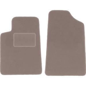Beige voormatten voor: Citroen C6 sedan (2005-2012)