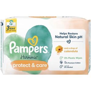 Pampers - Harmonie Protect & Care - Calendula - Billendoekjes - 132 doekjes - 3 x 44