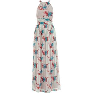 WE Fashion Dames maxi jurk met dessin