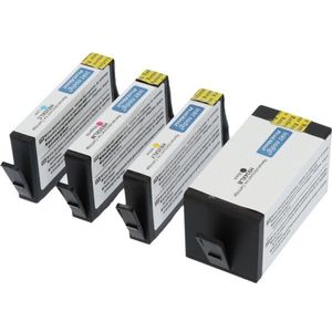 PrintAbout huismerk Inktcartridge 934XL (C2P23AE) 4-kleuren Multipack Hoge capaciteit geschikt voor HP