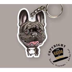 Sleutelhanger Hond Franse Bulldog