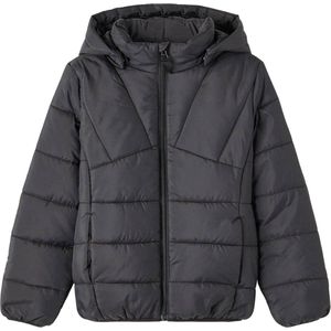 name it NKMMEMPHIS JACKET PB Jongens Jas - Black_ - Maat 140