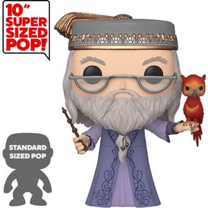 Funko Pop! Harry Potter - Dumbledore / Perkamentus met Fawkes 10 inch Figuur  - 25cm