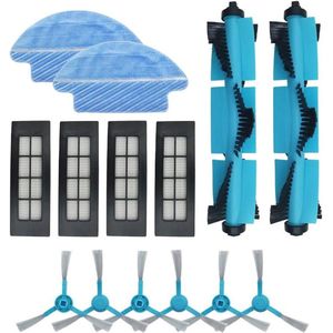 Stofzuiger accessoires - Dweilpad hoofdborstel zijborstels HEPA-filter voor Cecotec Conga 3090 .