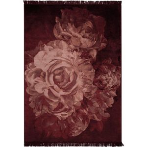 Bold Monkey Stitchy Roses vloerkleed 170x240 - Rood