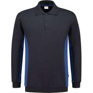Tricorp 302003 Polosweater Bicolor - Marineblauw/Koningsblauw - 8XL