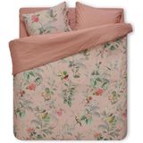 Pip Studio Floris Roze Dekbedovertrek 200 x 200/220 cm