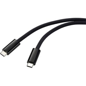 Renkforce - Aansluitkabel - USB 4 - Zwart - 1.00 m