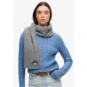 Superdry Cable Luxe Sjaal Grijs Man