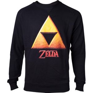 Zelda - Gold Triforce Crest Men's Sweater - XL