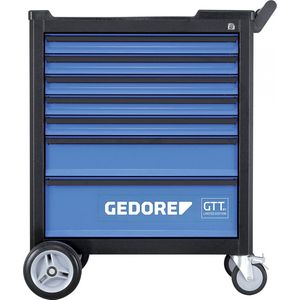 Gedore - gereedschapswagen - leeg - 7 lades - draagvermogen 900 KG