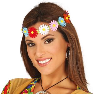 Fiestas Guirca - Hoofdband bloemen