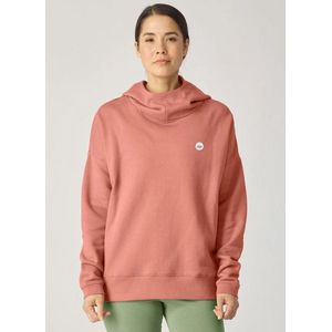 Yoga sweater in BIO katoen maat S donker oud roze - GOTS certificaat - zacht - duurzaam - biologisch katoen - yoga sweater dames - yoga trui - bio cotton - yoga kleding - yoga kleding bio katoen