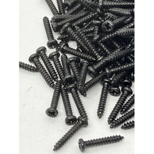 200 stuks schroeven 1.4x8mm Modelbouw oa voor Fleischmann (refr. 6410 ) H0 N Z - ronde kop