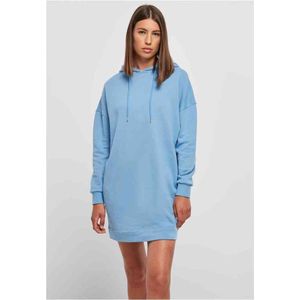 Urban Classics - Organic Oversized Terry Hoody Korte jurk - L - Blauw