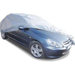 Universele luxe autohoes beschermhoes maat L 482x178x119cm - krasvrij - met elastische banden - geschikt voor winter en zomer