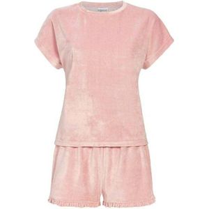 Ringella Pyjama korte broek - Rose - maat 38 (38) - Dames Volwassenen - Katoen/Modal/Tencel/Polyester- 4263310-623-38