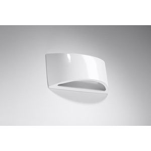 Gelakte Wandlamp Vixen - Wandlampen - Wandlamp Binnen - G9 - Wit