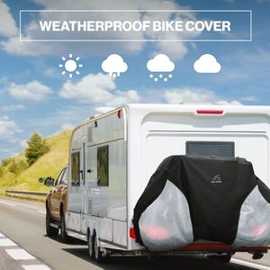 Team Obsidian: Fietshoezen | Modellen - Outdoor Storage of Transportation/Travel | Waterdicht, Heavy Duty, 600D, 300D, of 210D Oxford Ripstop Materialen | Maten L, XL, XXL voor 1, 2 of 3 fietsen.