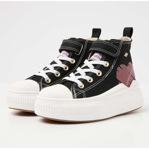 KAYA FLOW MID Meisjes sneakers hoog - Zwart - maat 33