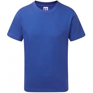 Russell Kinderen/Kinderen Slank T-Shirt met korte mouwen (Helder Koninklijk)